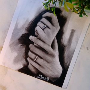 Ring 💍 Ceremony Art Work Handmade Draw