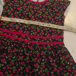 Cotton Frock (6.5 To 7 Yr) CLEARENCE SALE TODAY