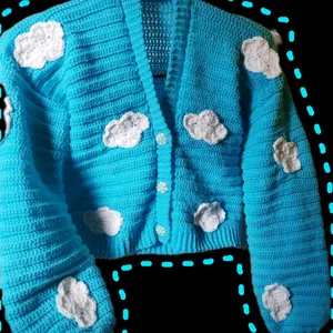 Crochet Cloud Cardigan