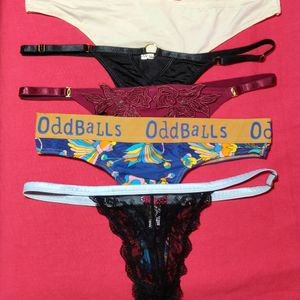 Combo 5 Girls Thong Size 34/36