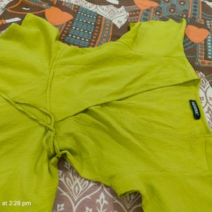 Lime Green Top For Women