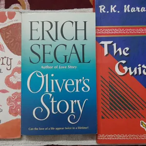 Combo: Love Story, Oliver Story & The Guide