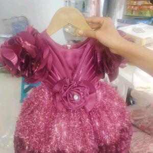 Baby Party Wear Frock