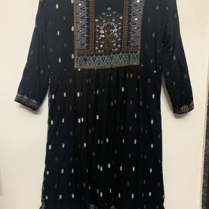 SAABHI black Kurta