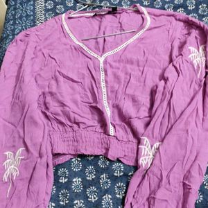 Zudio Blouson Top - SIZE M