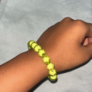 Aesthetic Green Beads Bracelet