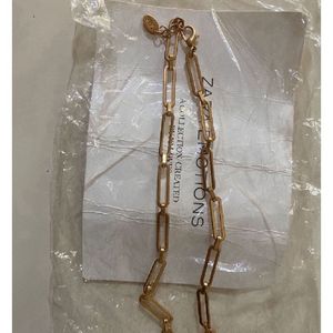 Zara Paper Clip Necklace