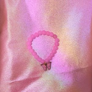 PINK 🩷 BUTTERFLY 🦋 BRACELET