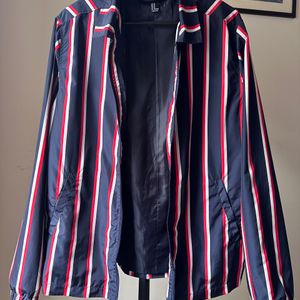 FOREVER 21 Men’s Striped Jacket