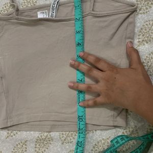 H&M Beige Strappy Top