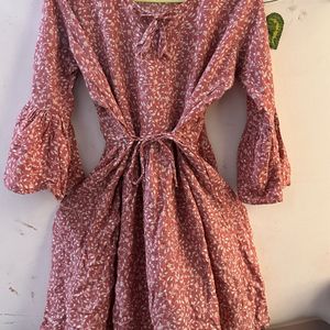 Simple Printed Dress