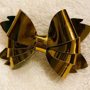 It's A Golden Cute Hairbow Clip