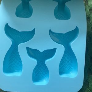 8 Cavities Mermaid Silicon Mould