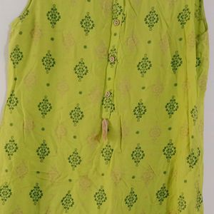 Avaasa Brand Kurti Sleeveless