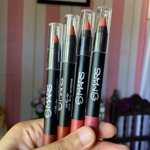 Mars Lip Crayons Set Of 4