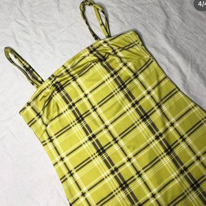 Shein Gingham Dress