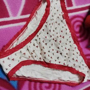 Red Heart Cotton Panty