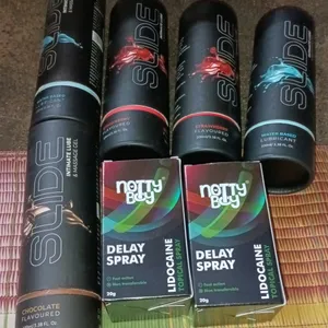 Combo Of 7 Nottyboy Spray And Lubricant For Men