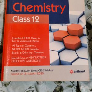 All In One Chemistry By Arihant For Class 12