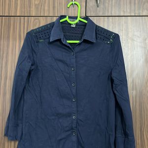 Navy Blue Shirt