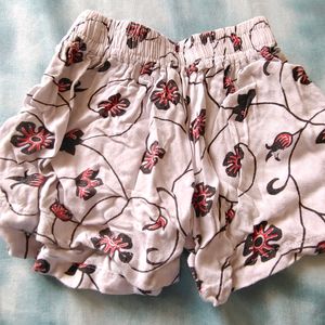 BabyGirl Cotton Daily Shorts