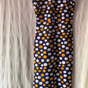 Women's Knitting Dot Dress