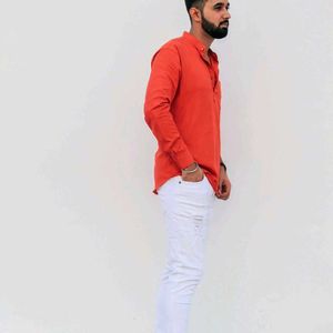 Orange Short Kurta