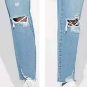 High Waste Jeans Blue