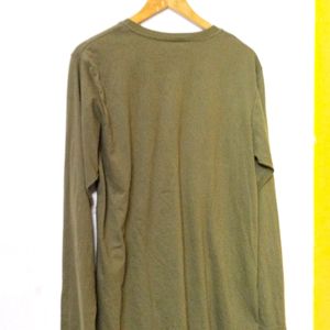 Full Sleeve Round Neck T Shirt For Men