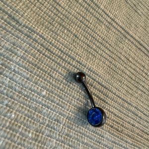 Blue Belly Ring