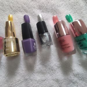 Set Of 6 Nail Paints