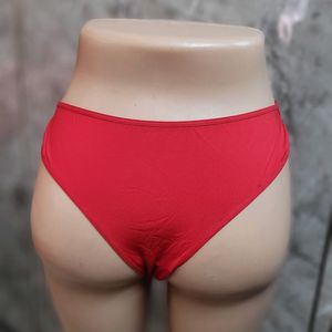 Red Multi Printed Panty