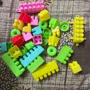 Cubes And Fruits Set For Kids