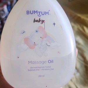 Bumtum Baby Massage Oli