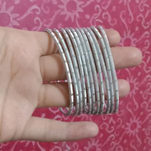 New Silver Shinning Bangles