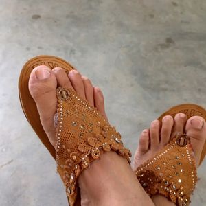 Light Weight Brown  Wedges