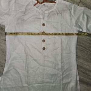 White Formal Kurti