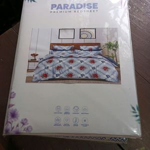 Bedsheet with pillow case