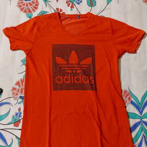 Adidas Print Unisex T-shirt (orange)