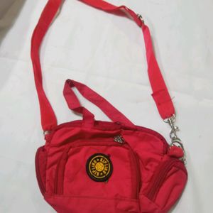 Red Colour Hand Bag