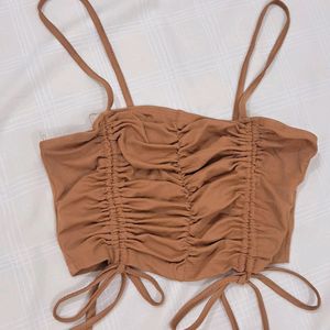 Ruched Crop Top