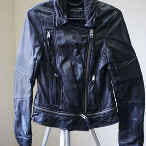 ALL SAINTS Assembly Leather Biker Jacket