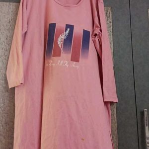 Casual Plussize Long Tshirt