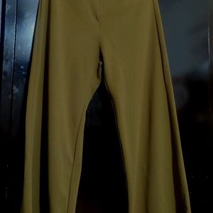 Khaki High Waist Trouser Pant For 34 Size