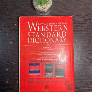 Webster’s Standard Dictionary✨