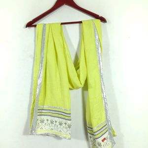 Lime Green Dupatta (Women's)