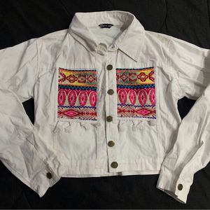 Thrifted White Jacket