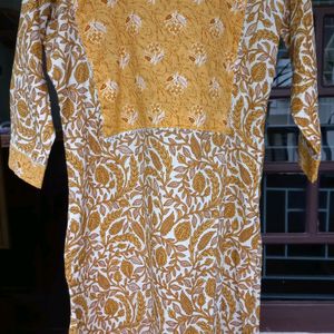 Cotton Kurti With Pant Set