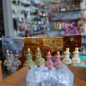 Dancing Doll Earrings 4 Set