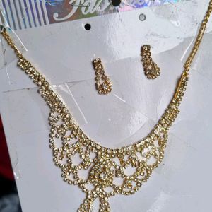 New Rhinestone Necklace Set